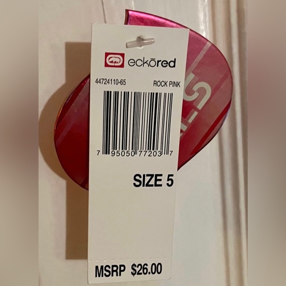 Ecko Red Girls Pink Long Sleeve Top Size 5 - Picture 4 of 4